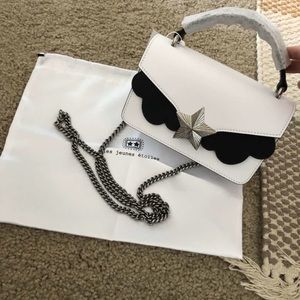 Les Jeunes etoiles white handbag